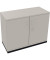 Flügeltürenschrank 2OH B1000xT442xH781 an/Lichtgrau