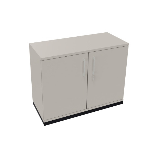 4003969067004 - Flügeltürenschrank endless 820113281 abschließbar 2 OH lichtgrau 100x781x442cm (BxHxT) 4003969067004 Soennecken