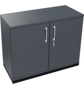 Flügeltürenschrank 2OH B1000xT442xH781 an/Lavagrau
