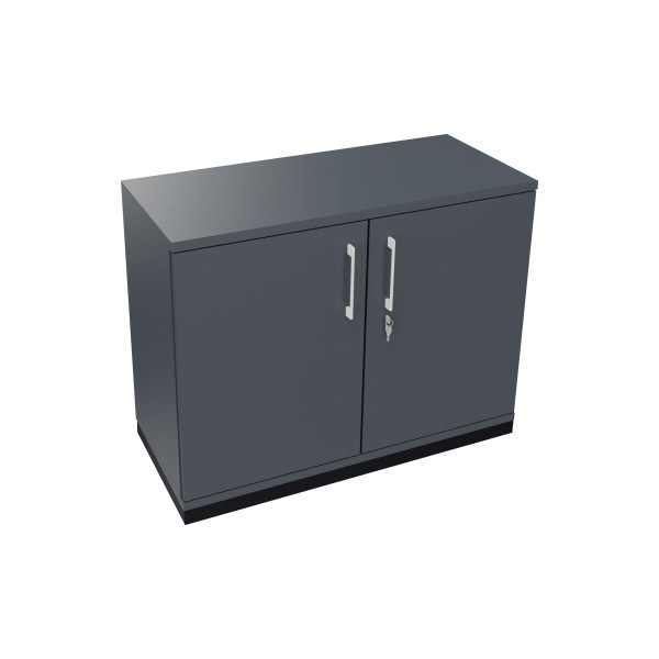 4003969066908 - Flügeltürenschrank endless 820113282 abschließbar 2 OH lavagrau 100x781x442cm (BxHxT) 4003969066908 Soennecken