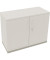 Flügeltürenschrank 2OH B1000xT442xH781 si/Weiß