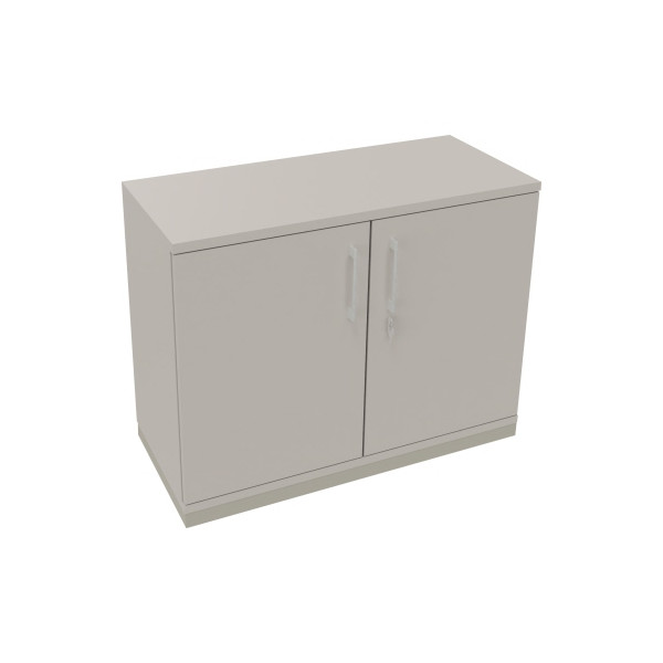 4003969066953 - Flügeltürenschrank endless 820113381 abschließbar 2 OH lichtgrau 100x781x442cm (BxHxT) 4003969066953 Soennecken