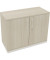 Flügeltürenschrank 2OH B1000xT442xH781 ws/Akazie