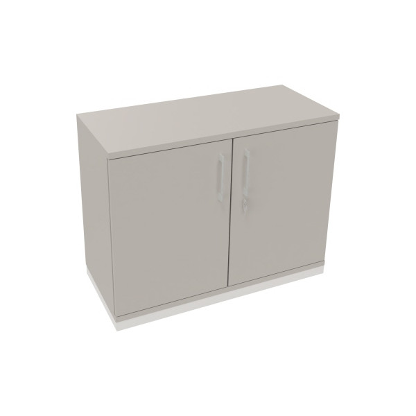 4003969066960 - Flügeltürenschrank endless 820113481 abschließbar 2 OH lichtgrau 100x781x442cm (BxHxT) 4003969066960 Soennecken