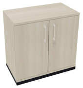 Aktenschrank endless 820113572, abschlie&szlig;bar, 2 OH, akazie hell, 80x78,1x44,2cm (BxHxT)