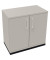 Flügeltürenschrank 2OH B800xT442xH781 an/Lichtgrau