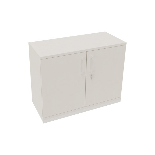 4003969066724 - Flügeltürenschrank endless 820113601 abschließbar 2 OH diamantweiß 80x781x442cm (BxHxT) 4003969066724 Soennecken