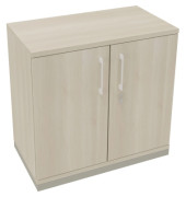 Flügeltürenschrank 2OH B800xT442xH781 si/Akazie