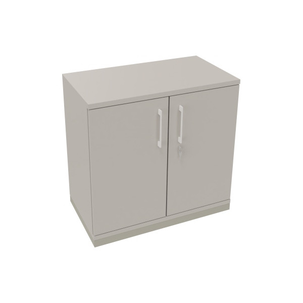 4003969066687 - Flügeltürenschrank endless 820113681 abschließbar 2 OH lichtgrau 80x781x442cm (BxHxT) 4003969066687 Soennecken