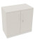 Aktenschrank endless 820113701, abschlie&szlig;bar, 2 OH, diamantwei&szlig;, 80x78,1x44,2cm (BxHxT)