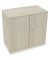 Flügeltürenschrank 2OH B800xT442xH781 ws/Akazie