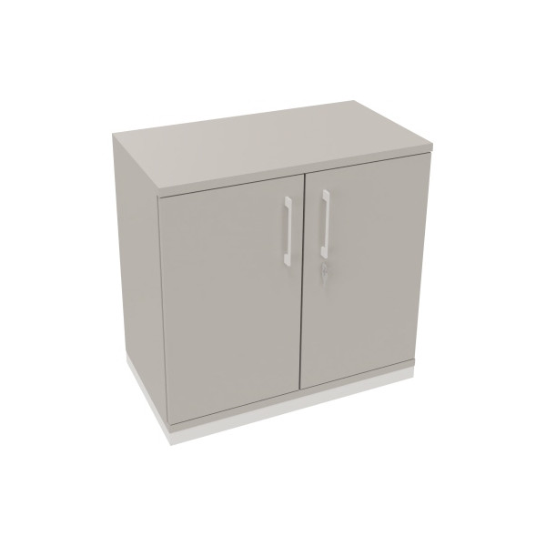 4003969066663 - Flügeltürenschrank endless 820113781 abschließbar 2 OH lichtgrau 80x781x442cm (BxHxT) 4003969066663 Soennecken