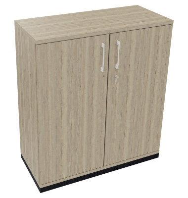 Flügeltürenschrank 3OH B1000xT442xH1133 an/Eiche Nat