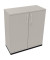 Flügeltürenschrank 3OH B1000xT442xH1133 an/Lichtgrau
