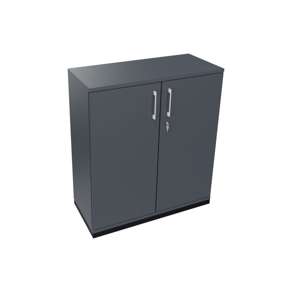 4003969066304 - Flügeltürenschrank endless 820113882 abschließbar 3 OH lavagrau 100x1133x442cm (BxHxT) 4003969066304 Soennecken