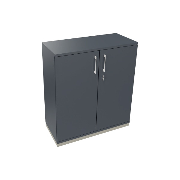 4003969066496 - Flügeltürenschrank endless 820113982 abschließbar 3 OH lavagrau 100x1133x442cm (BxHxT) 4003969066496 Soennecken