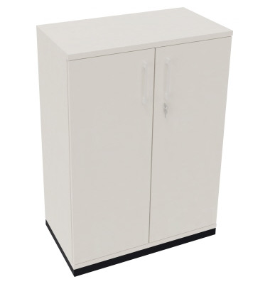 Aktenschrank endless 820114101, abschlie&szlig;bar, 3 OH, diamantwei&szlig;, 80x113,3x44,2cm (BxHxT)