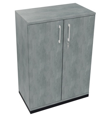 Aktenschrank endless 820114183, abschlie&szlig;bar, 3 OH, beton hell, 80x113,3x44,2cm (BxHxT)