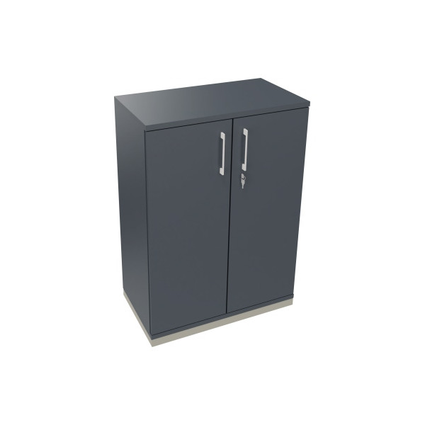 4003969066434 - Flügeltürenschrank endless 820114282 abschließbar 3 OH lavagrau 80x1133x442cm (BxHxT) 4003969066434 Soennecken