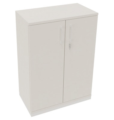 Flügeltürenschrank 3OH B800xT442xH1133 ws/Weiß