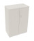 Flügeltürenschrank 3OH B800xT442xH1133 ws/Weiß