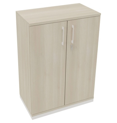Flügeltürenschrank 3OH B800xT442xH1133 ws/Akazie