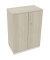 Flügeltürenschrank 3OH B800xT442xH1133 ws/Akazie