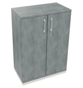 Aktenschrank endless 820114383, abschlie&szlig;bar, 3 OH, beton hell, 80x113,3x44,2cm (BxHxT)