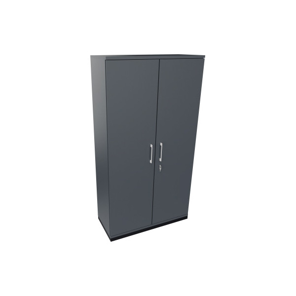 4003969066168 - Flügeltürenschrank endless 820114482 abschließbar 5 OH lavagrau 100x1869x442cm (BxHxT) 4003969066168 Soennecken