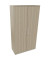 Flügeltürenschrank 5OH B1000xT442xH1869 si/Eiche Nat