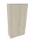 Flügeltürenschrank 5OH B1000xT442xH1869 si/Akazie