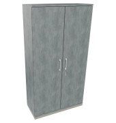 Flügeltürenschrank 5OH B1000xT442xH1869 si/Beton