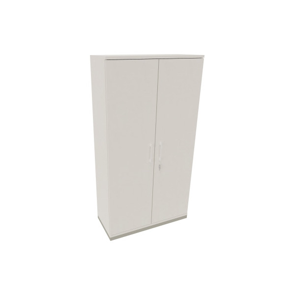 4003969066281 - Flügeltürenschrank endless 820114601 abschließbar 5 OH diamantweiß 100x1869x442cm (BxHxT) 4003969066281 Soennecken