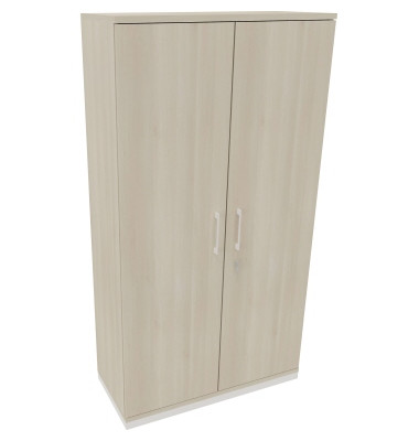 Flügeltürenschrank 5OH B1000xT442xH1869 ws/Akazie