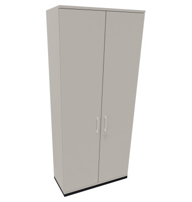 Flügeltürenschrank 6OH B1000xT442xH2221 an/Lichtgrau