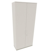 Flügeltürenschrank 6OH B1000xT442xH2221 si/Weiß