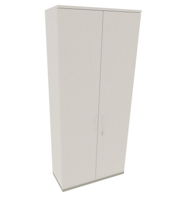 Flügeltürenschrank 6OH B1000xT442xH2221 si/Weiß