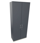 Flügeltürenschrank 6OH B1000xT442xH2221 si/Lavagrau