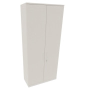 Flügeltürenschrank 6OH B1000xT442xH2221 ws/Weiß