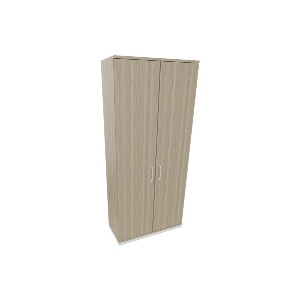 4003969067189 - Flügeltürenschrank endless 820114971 abschließbar 6 OH eiche natur 100x2221x442cm (BxHxT) 4003969067189 Soennecken