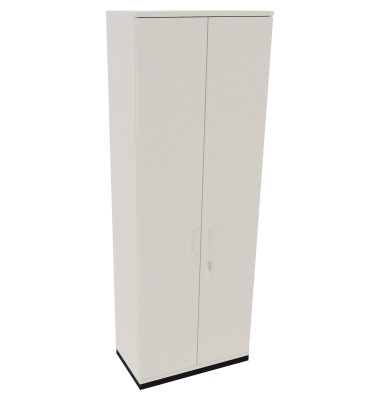 Flügeltürenschrank 6OH B800xT442xH2221 an/Weiß