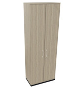 Flügeltürenschrank 6OH B800xT442xH2221 an/Eiche Nat