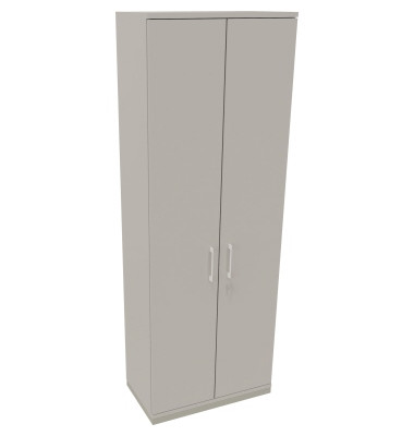 Flügeltürenschrank 6OH B800xT442xH2221 si/Lichtgrau