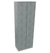 Flügeltürenschrank 6OH B800xT442xH2221 si/Beton