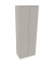 Flügeltürenschrank 6OH B800xT442xH2221 ws/Lichtgrau