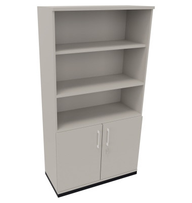 Regalschrank endless 820115381, abschlie&szlig;bar, 5 OH, lichtgrau, 100x186,9x44,2cm (BxHxT)