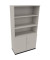 Kombischrank 2OH Tür 3OH Regal B1000xT442xH1869mm an/Lichtgrau