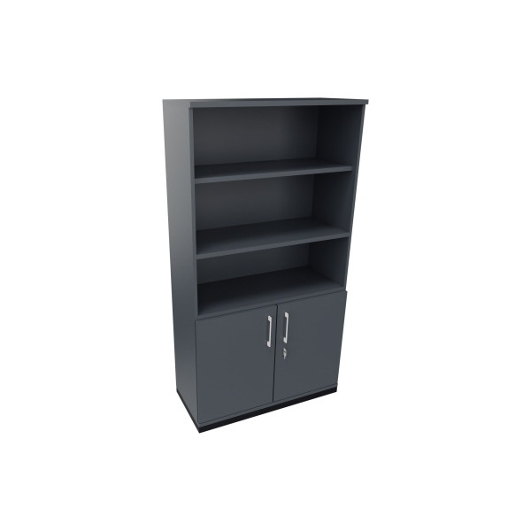 4003969068155 - Regalschrank endless 820115382 abschließbar 5 OH lavagrau 100x1869x442cm (BxHxT) 4003969068155 Soennecken