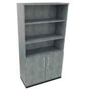 Regalschrank endless 820115383, abschlie&szlig;bar, 5 OH, beton hell, 100x186,9x44,2cm (BxHxT)