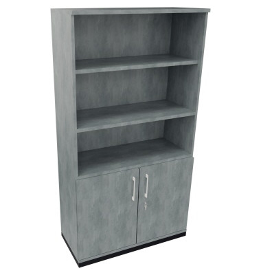 Regalschrank endless 820115383, abschlie&szlig;bar, 5 OH, beton hell, 100x186,9x44,2cm (BxHxT)